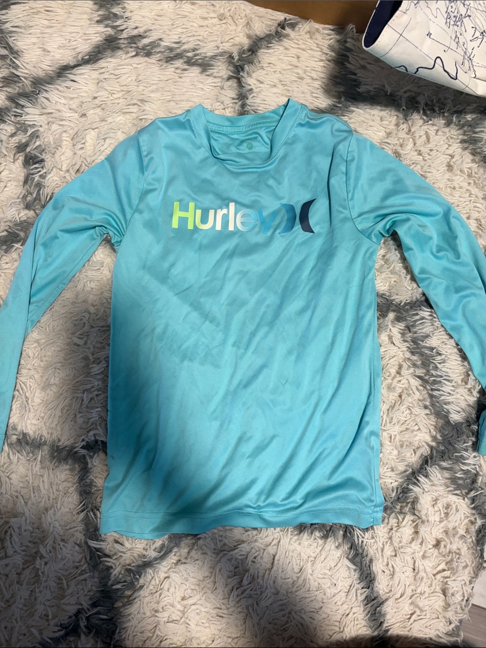 Boys Hurley rash guard